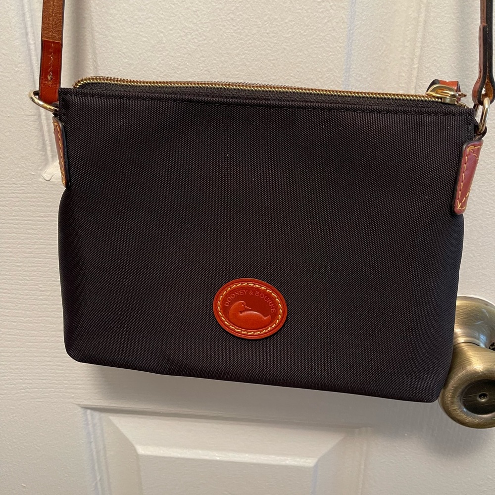 Rooney and Bourke black crossbody